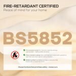 Light Grey Velvet Single Chair Bed – Click-Clack Convertible Sofa Couch - Image 9